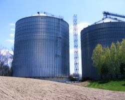 Wheat Storage Bin Before Crossover